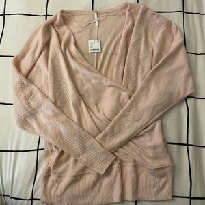 Free People Pink Long Sleeve